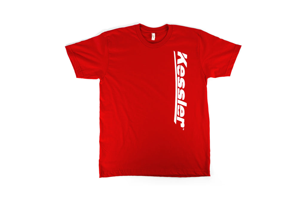 Kessler Vertical Logo T-Shirt Red (Men's)