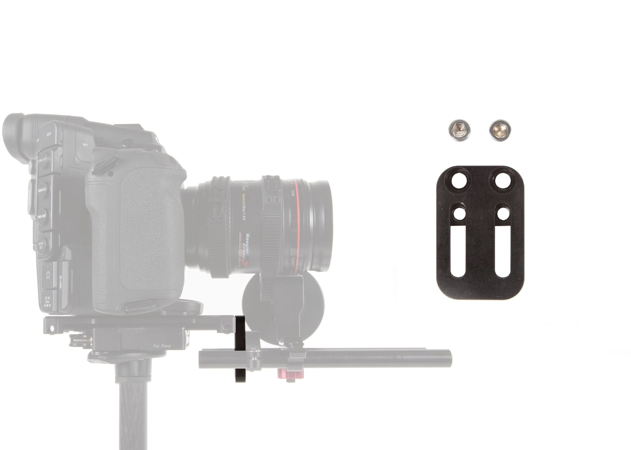 その他 Kessler Crane Kwik Long Camera Plate Kwik LONG Camera Plate (3/8